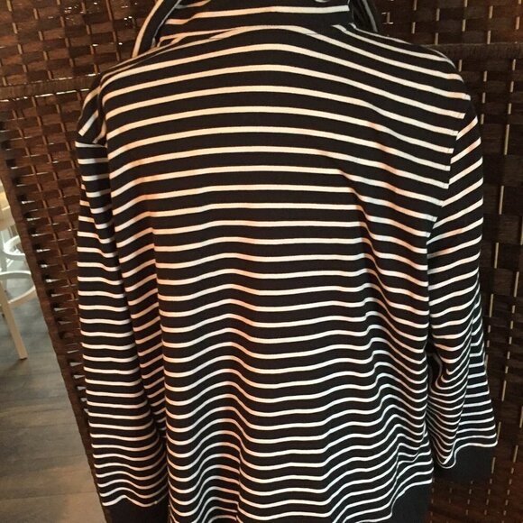 Coral Bay Stripe zip Jacket 2X NWT - Picture 3 of 7